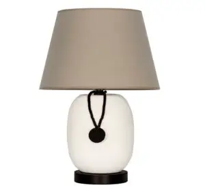 Nairobi Seramik Abajur – El Yapımı Şıklık ve Otantik Detaylar -Bej Başlık