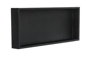 Büyük Boy Siyah Renk Suni Deri Tepsi